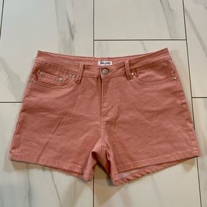 3/$30 Like New! Suko Jeans pink shorts size 10
